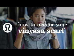 ways to wear vinyasa scarf